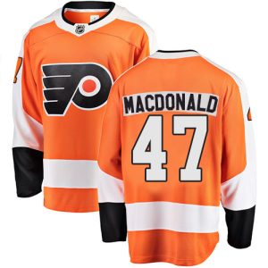 Kinder Philadelphia Flyers Eishockey Trikot Andrew MacDonald #47 Breakaway Orange Fanatics Branded Heim